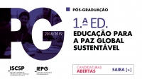 Pós-Graduação - “Educação para a Paz Global Sustentável”